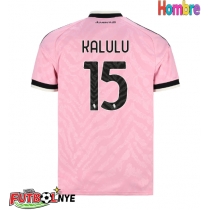 Camiseta Juventus Pierre Kalulu #15 Visitante Equipación 2026-27 manga corta